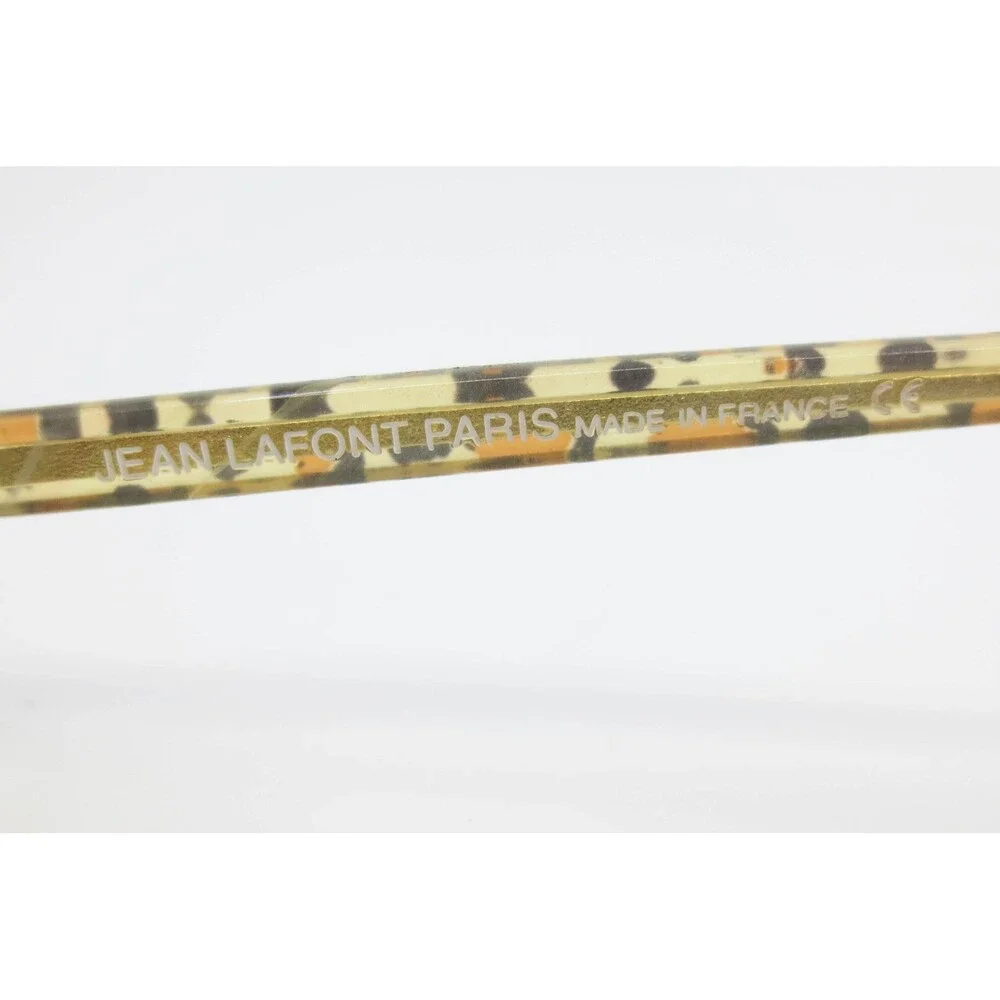 Jean Lafont Paris Lully 380 Eyeglasses Leopard Rectangular Frames 50-15-142